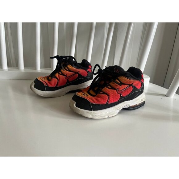 Nike Little Air Max Plus Sunset Pimento Red Toddler - Picture 1 of 6